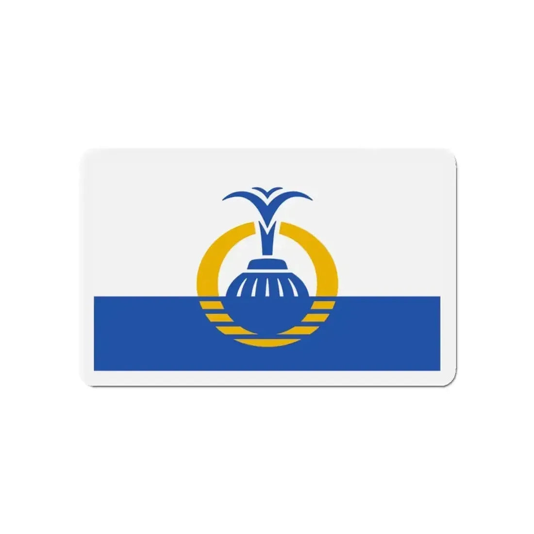 Flag of Orlando Florida - Refrigerator Magnet - The Sticker Space