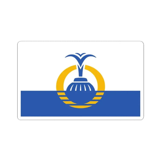 Flag of Orlando Florida (United States) STICKER Vinyl Kiss-Cut Decal 2 Inch White - The Sticker Space