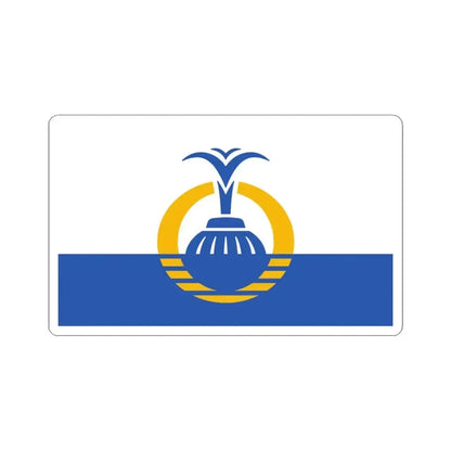 Flag of Orlando Florida (United States) STICKER Vinyl Kiss-Cut Decal 3 Inch White - The Sticker Space