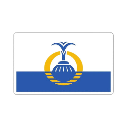 Flag of Orlando Florida (United States) STICKER Vinyl Kiss-Cut Decal 6 Inch White - The Sticker Space