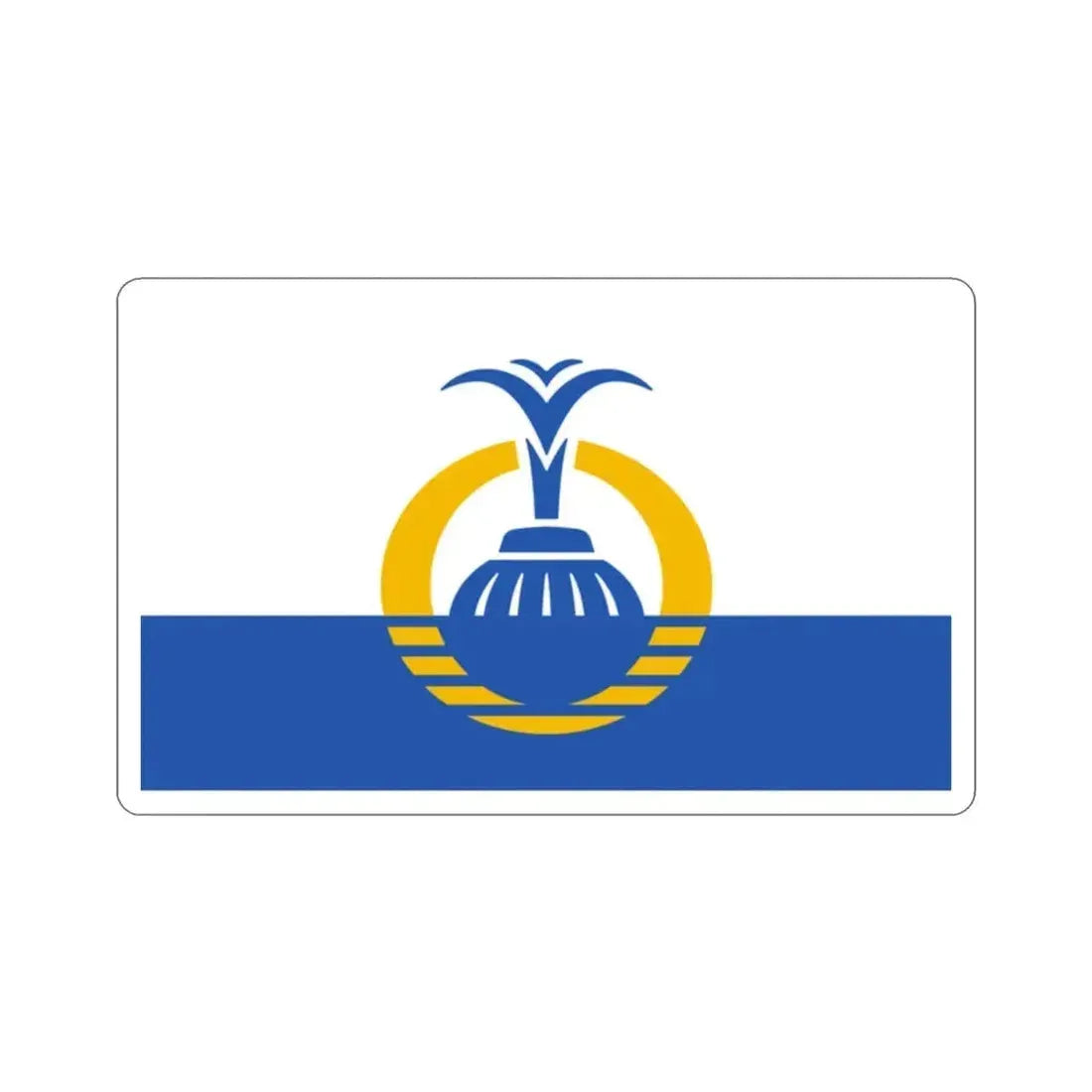 Flag of Orlando Florida USA STICKER Vinyl Die-Cut Decal - The Sticker Space