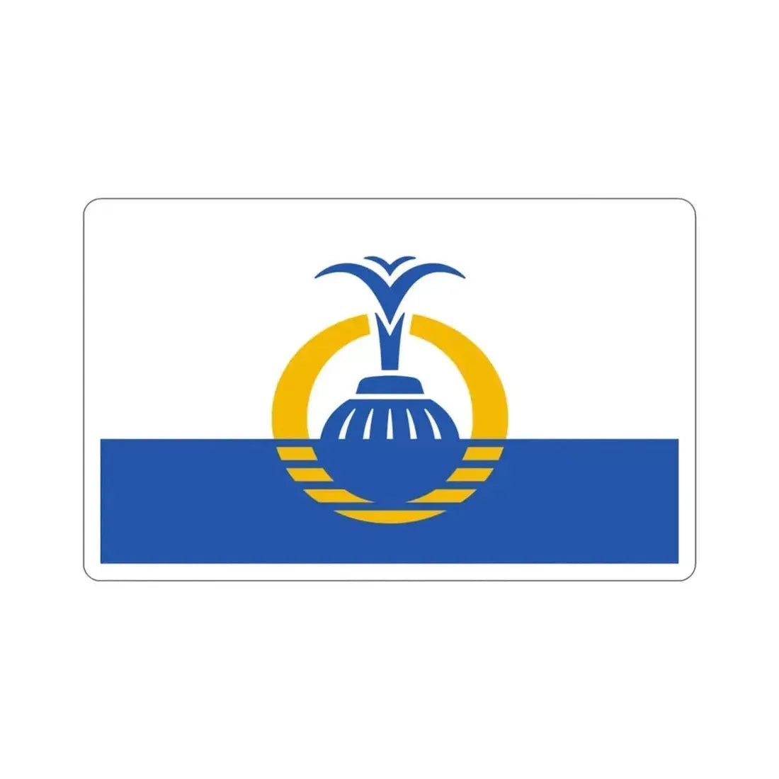 Flag of Orlando Florida USA STICKER Vinyl Die-Cut Decal - The Sticker Space