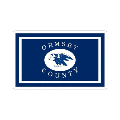 Flag of Ormsby County Nevada 1964-1969 (United States) STICKER Vinyl Kiss-Cut Decal 6 Inch White - The Sticker Space