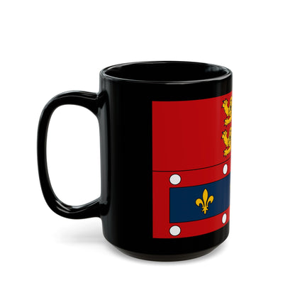 Flag of Orne France 2 - Black Coffee Mug-The Sticker Space