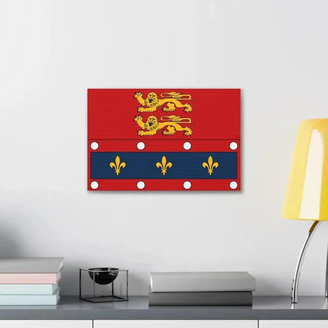 Flag of Orne France 2 - Canvas Wall Art - The Sticker Space