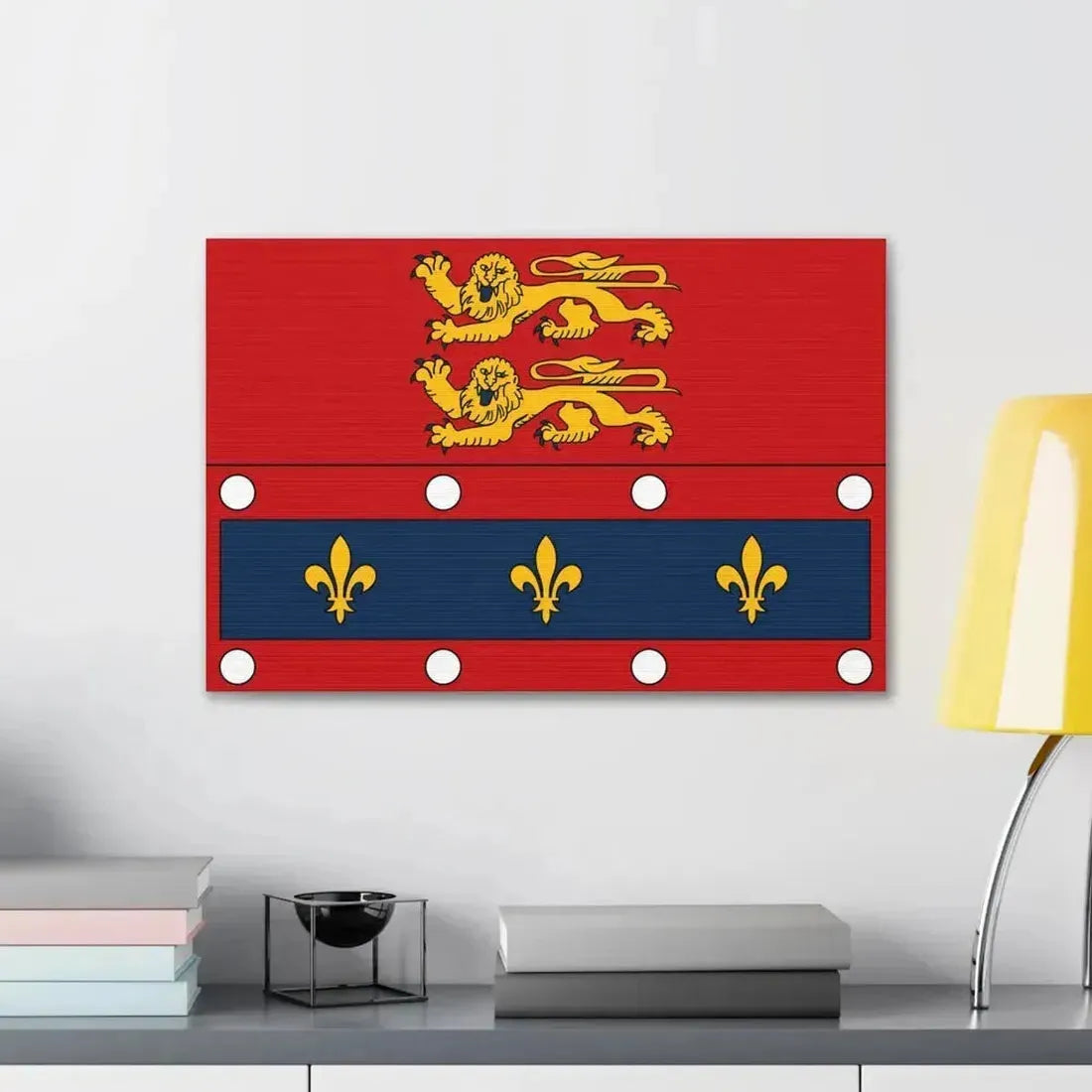 Flag of Orne France 2 - Canvas Wall Art - The Sticker Space