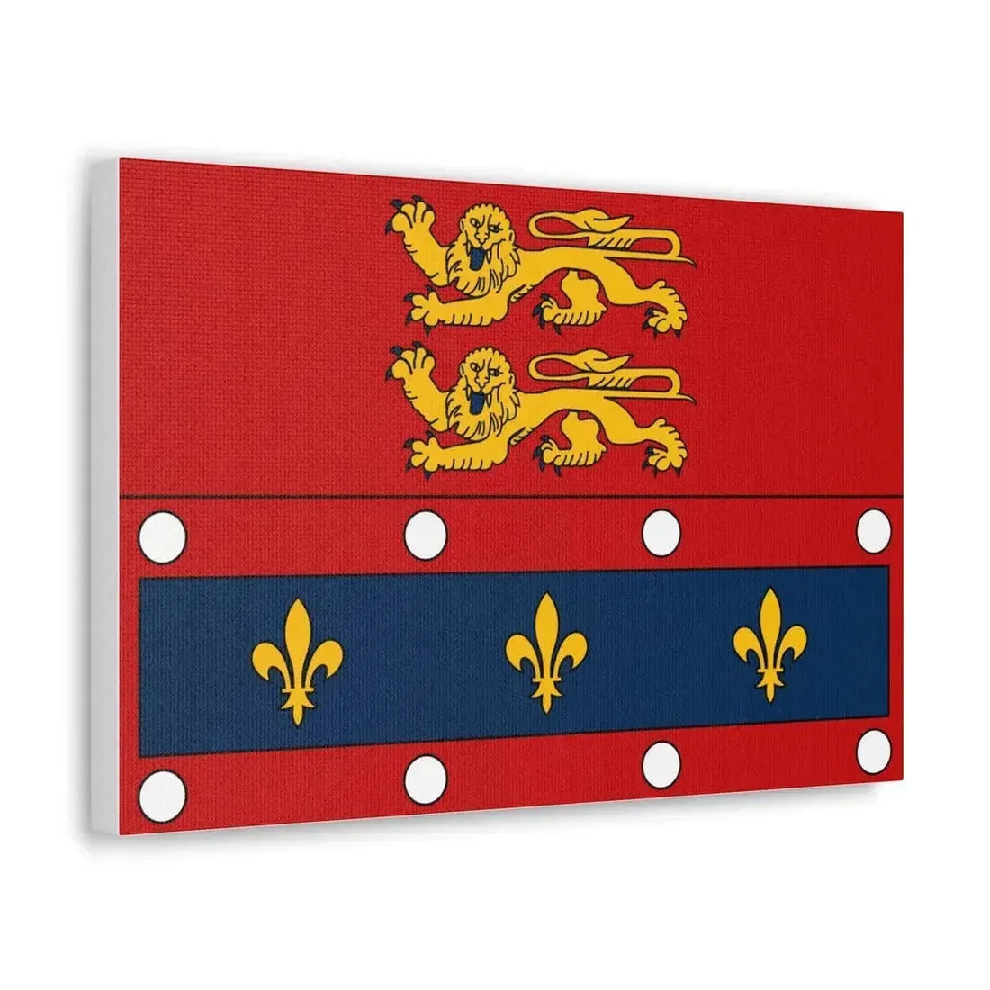 Flag of Orne France 2 - Canvas Wall Art - The Sticker Space