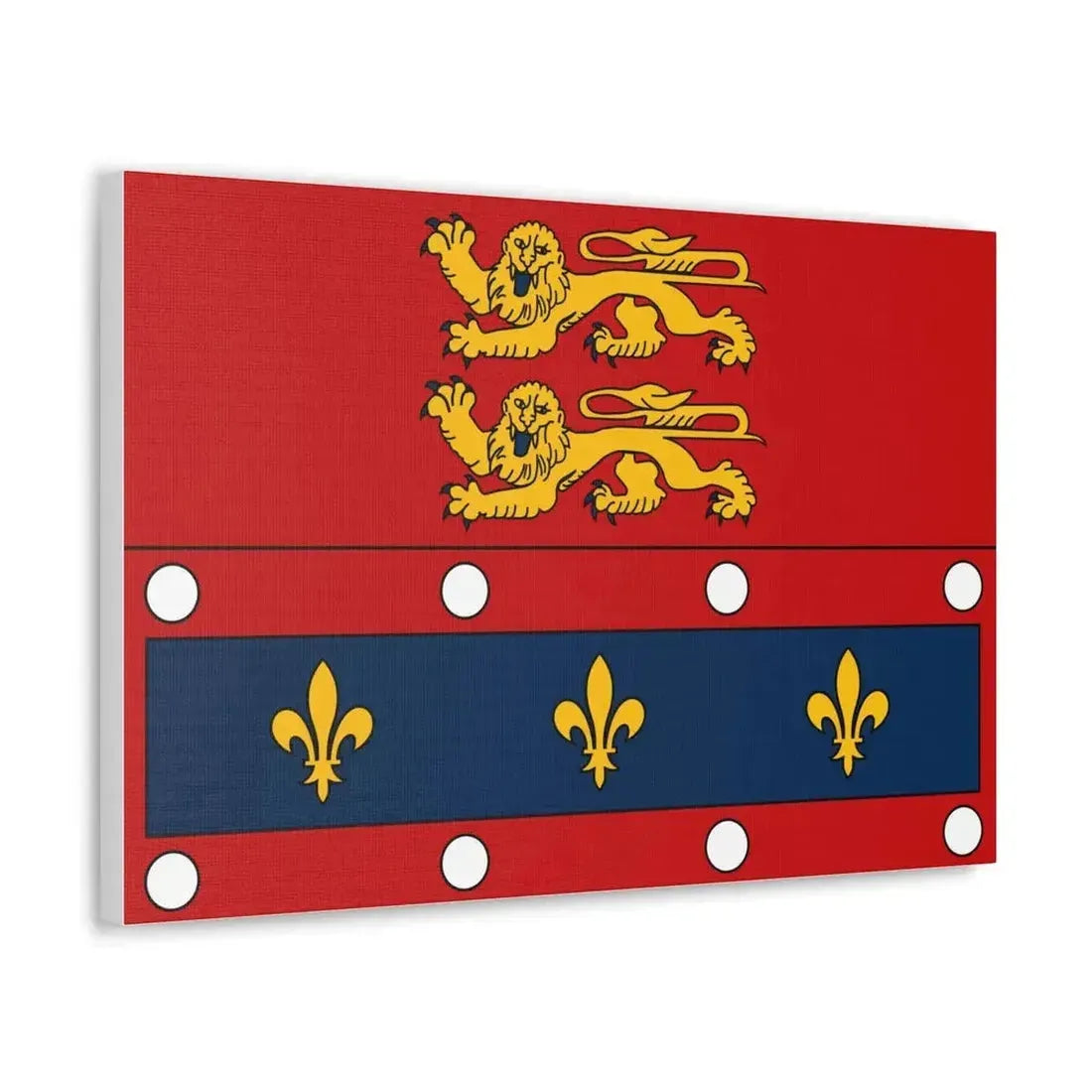 Flag of Orne France 2 - Canvas Wall Art - The Sticker Space