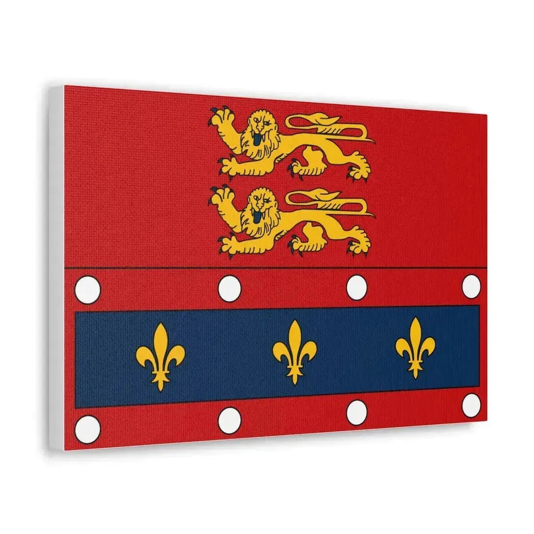 Flag of Orne France 2 - Canvas Wall Art - The Sticker Space