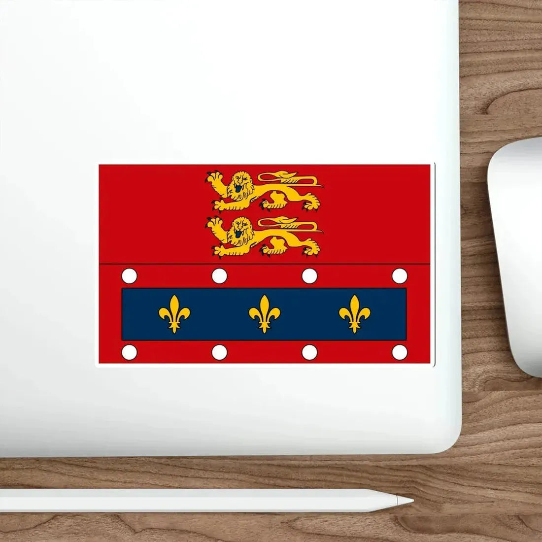 Flag of Orne France 2 STICKER Vinyl Die-Cut Decal - The Sticker Space