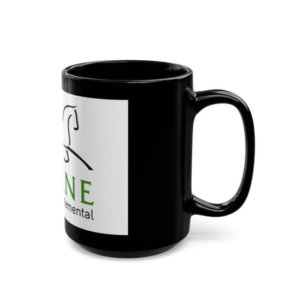 Flag of Orne France - Black Coffee Mug-The Sticker Space