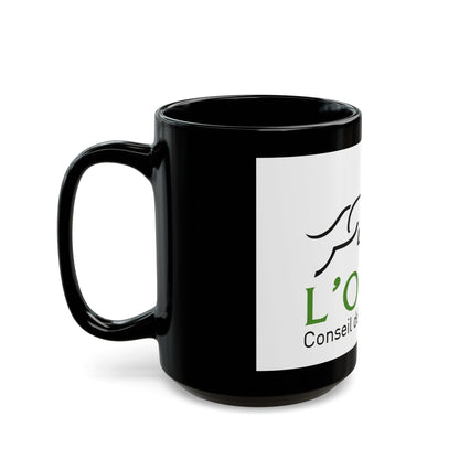 Flag of Orne France - Black Coffee Mug-The Sticker Space