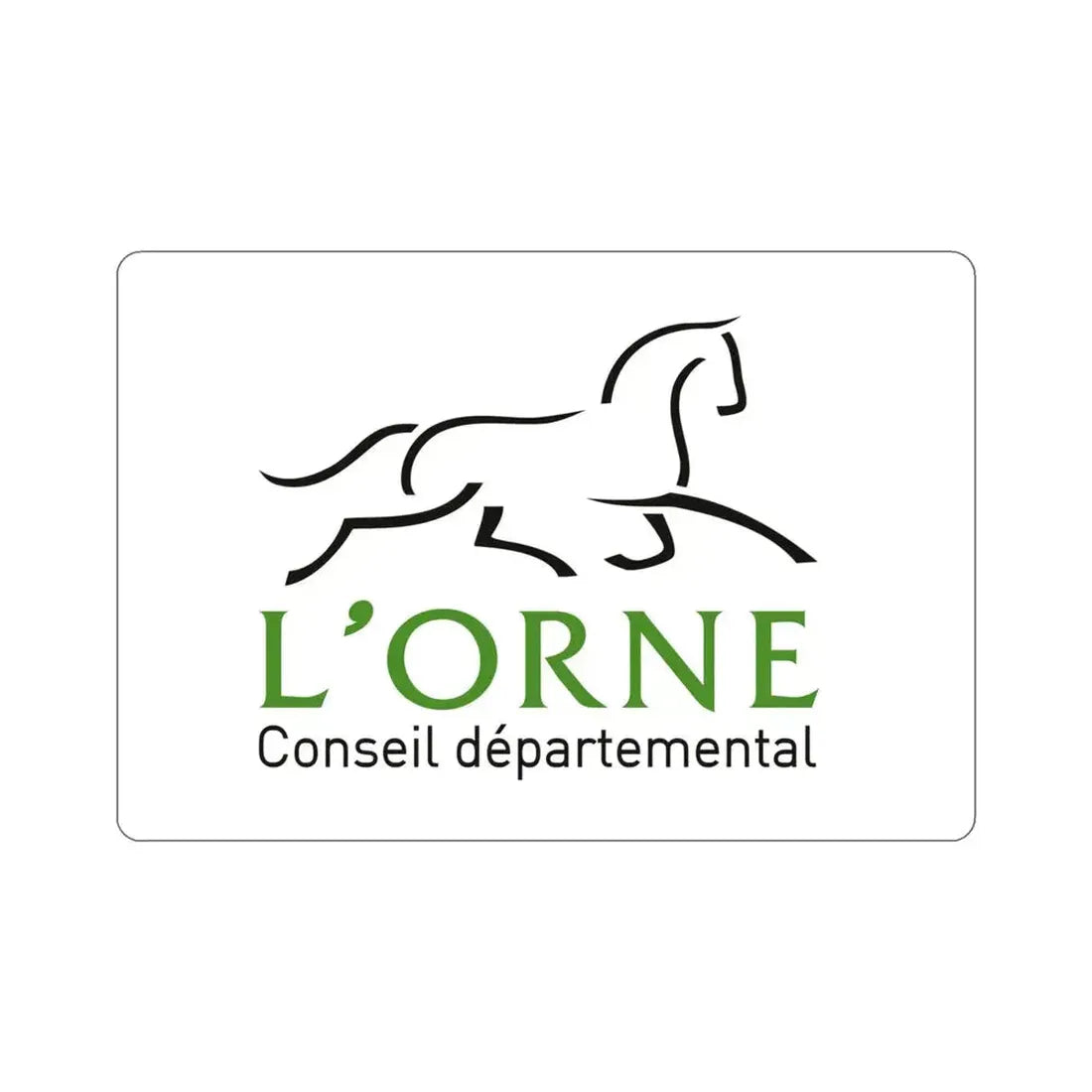 Flag of Orne France STICKER Vinyl Die-Cut Decal 4 Inch - The Sticker Space