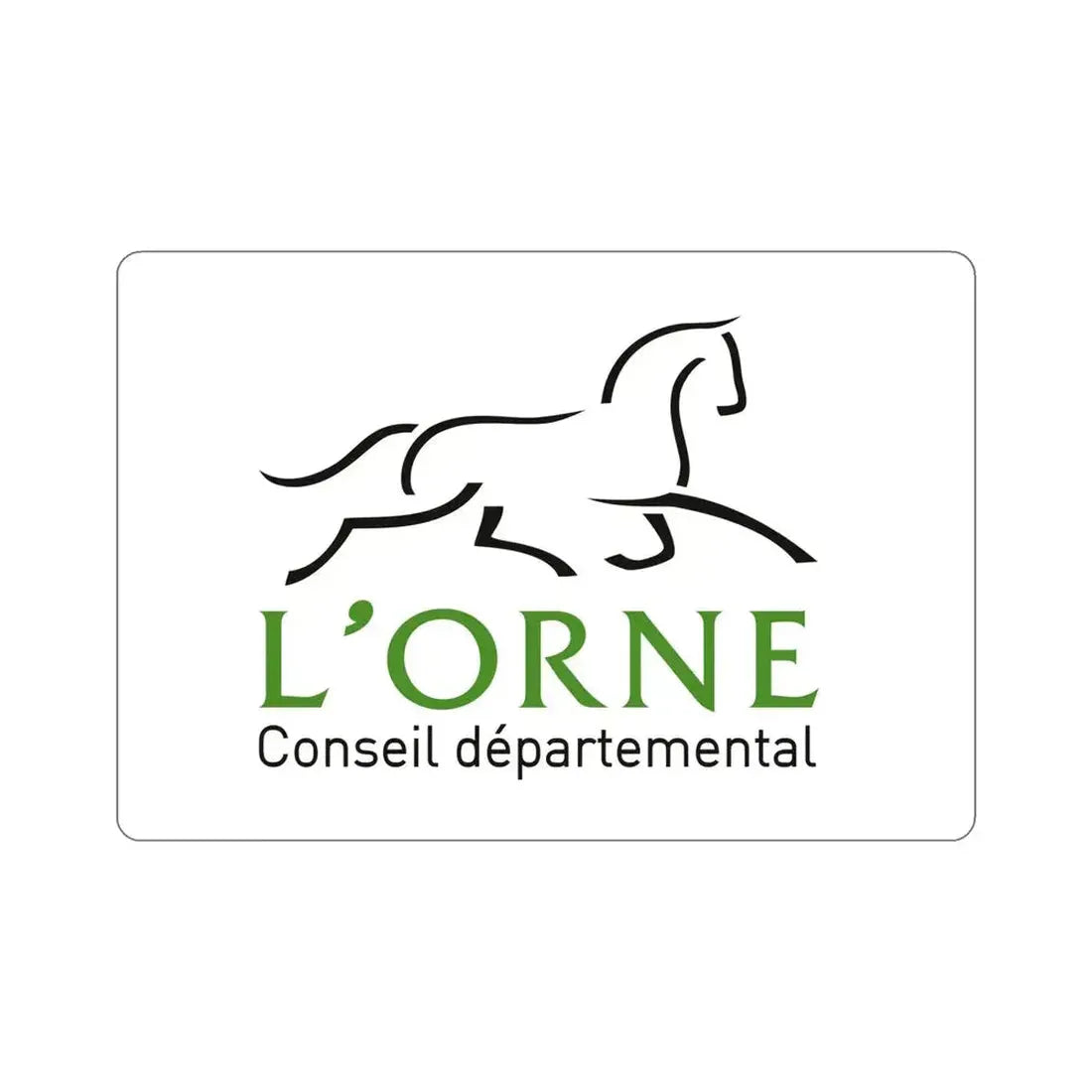 Flag of Orne France STICKER Vinyl Die-Cut Decal - The Sticker Space