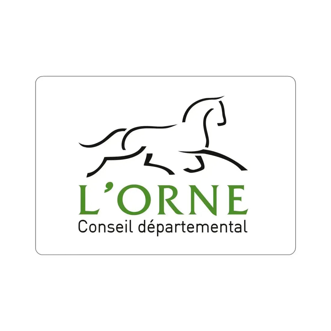 Flag of Orne France STICKER Vinyl Die-Cut Decal - The Sticker Space