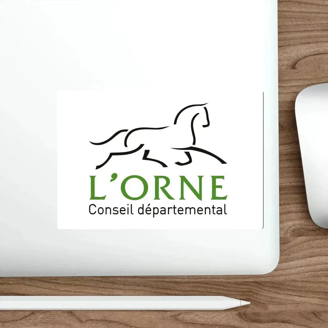 Flag of Orne France STICKER Vinyl Die-Cut Decal - The Sticker Space