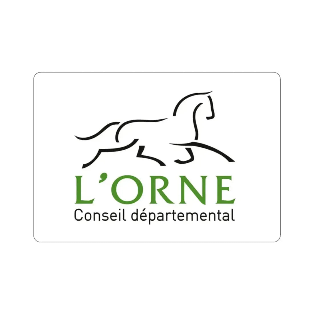 Flag of Orne France STICKER Vinyl Die-Cut Decal - The Sticker Space