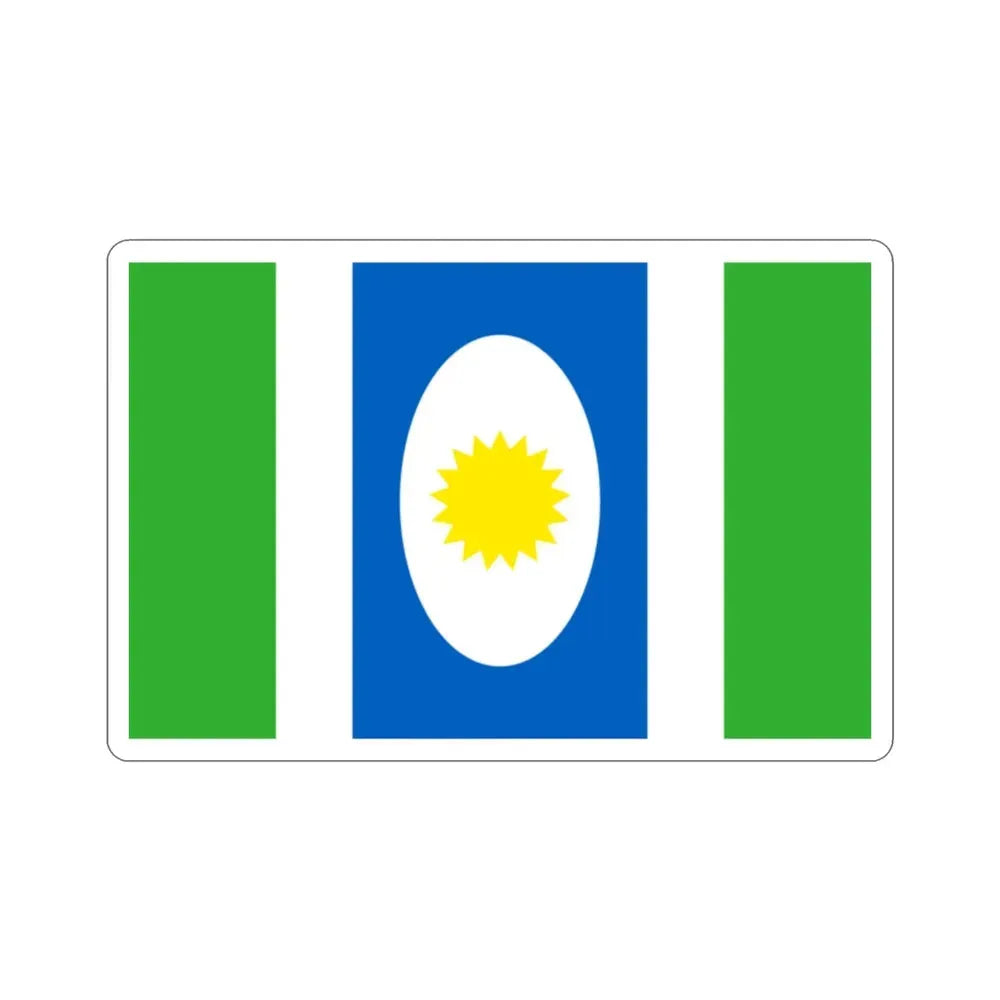 Flag of Orocovis Puerto Rico STICKER Vinyl Die-Cut Decal - The Sticker Space