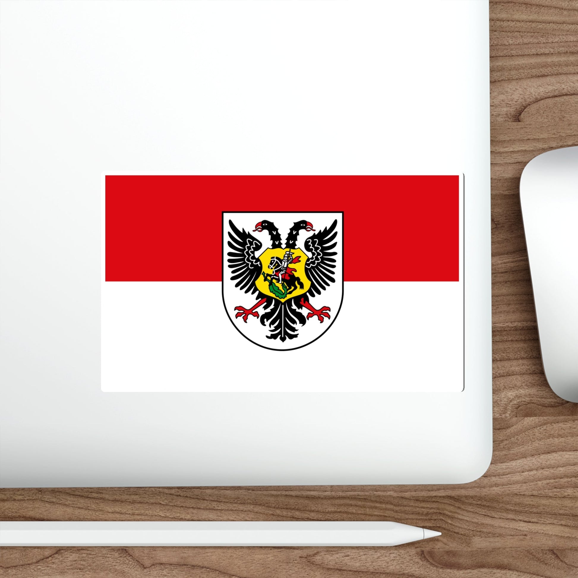 Flag of Ortenaukreis Germany STICKER Vinyl Die-Cut Decal-The Sticker Space