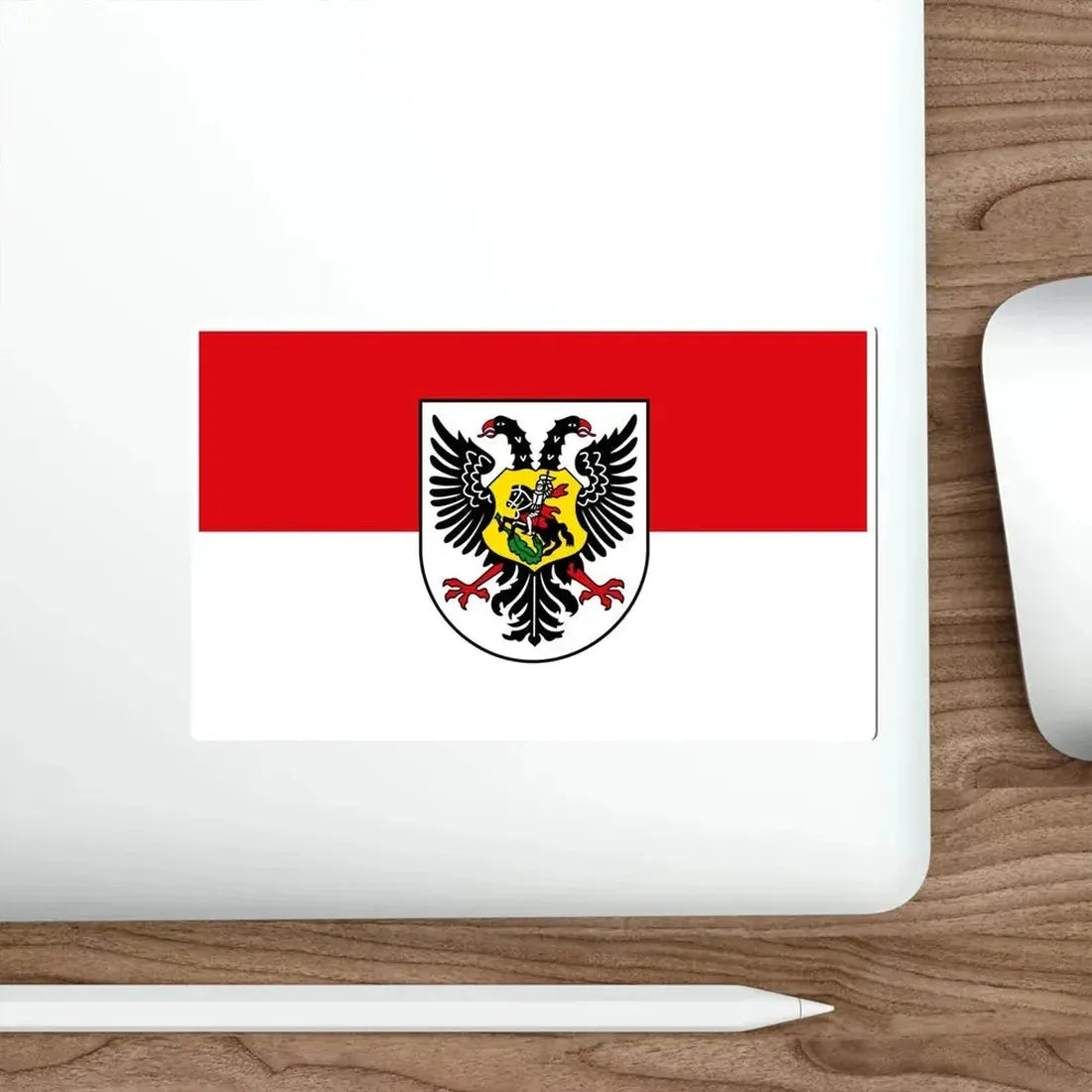 Flag of Ortenaukreis Germany STICKER Vinyl Die-Cut Decal - The Sticker Space