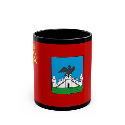 Flag of Oryol Russia - Black Coffee Mug-11oz-The Sticker Space