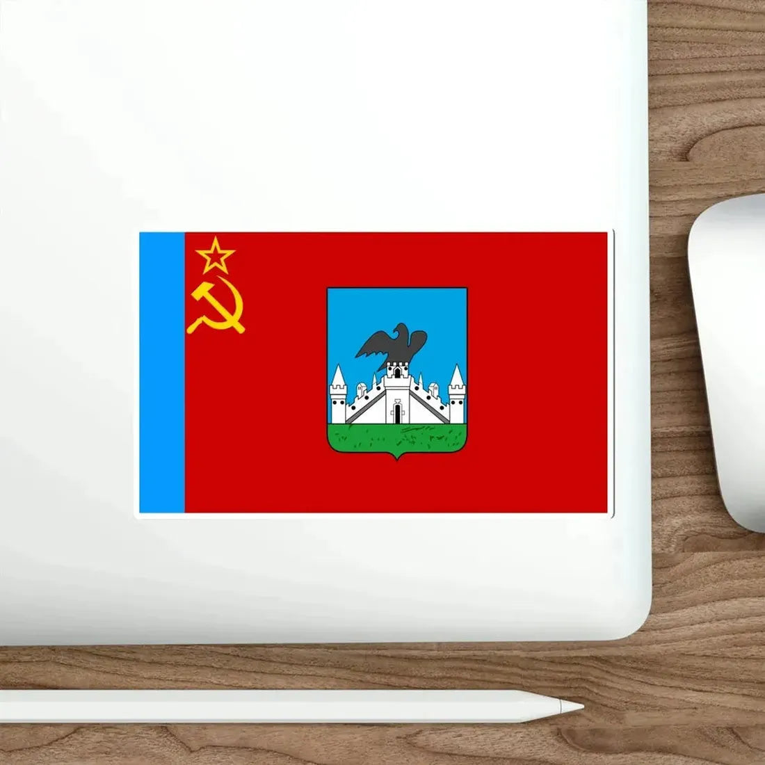 Flag of Oryol Russia STICKER Vinyl Die-Cut Decal - The Sticker Space