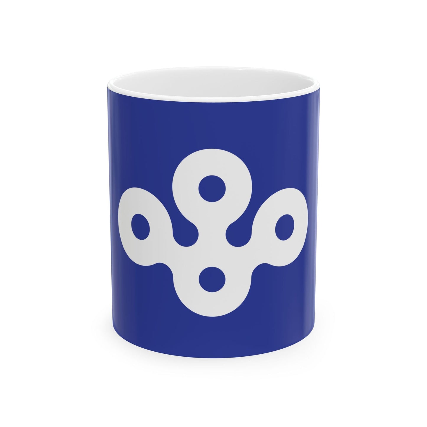 Flag of Osaka Prefecture Japan - White Coffee Mug