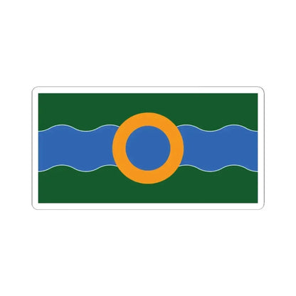 Flag of Osgoode Ontario (Canada) STICKER Vinyl Kiss-Cut Decal 2 Inch White - The Sticker Space