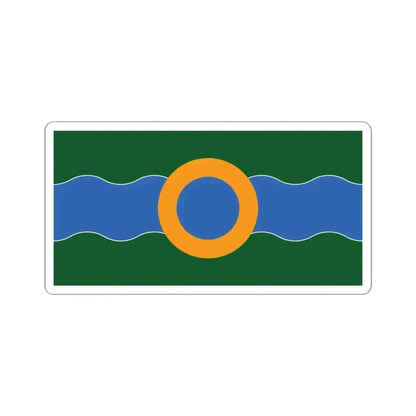 Flag of Osgoode Ontario (Canada) STICKER Vinyl Kiss-Cut Decal 3 Inch White - The Sticker Space