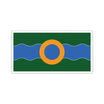 Flag of Osgoode Ontario (Canada) STICKER Vinyl Kiss-Cut Decal 4 Inch White - The Sticker Space