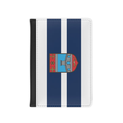 Flag of Osijek Baranja County Croatia - Passport Holder-3.9" x 5.8"-The Sticker Space