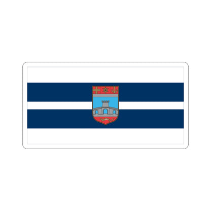 Flag of Osijek Baranja County Croatia STICKER Vinyl Die-Cut Decal-2 Inch-The Sticker Space