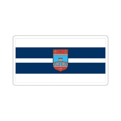 Flag of Osijek Baranja County Croatia STICKER Vinyl Die-Cut Decal 2 Inch - The Sticker Space