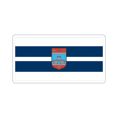 Flag of Osijek Baranja County Croatia STICKER Vinyl Die-Cut Decal-5 Inch-The Sticker Space