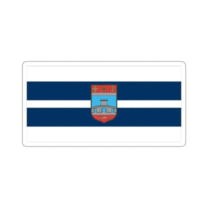 Flag of Osijek Baranja County Croatia STICKER Vinyl Die-Cut Decal 6 Inch - The Sticker Space