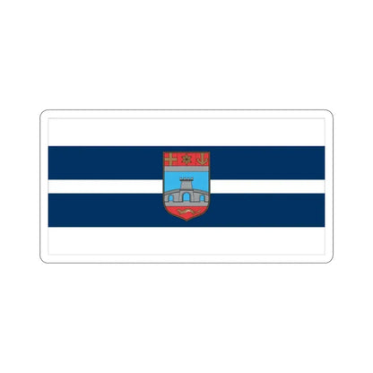 Flag of Osijek Baranja County Croatia STICKER Vinyl Die-Cut Decal - The Sticker Space