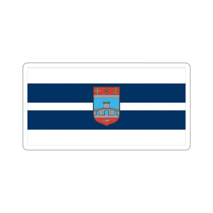 Flag of Osijek Baranja County Croatia STICKER Vinyl Die-Cut Decal - The Sticker Space
