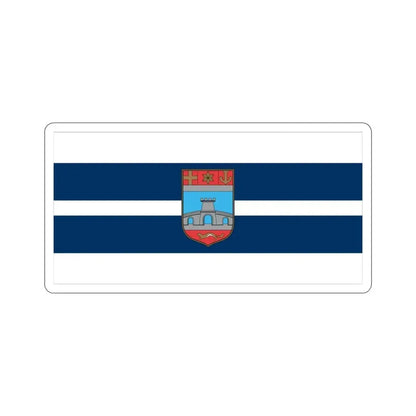 Flag of Osijek Baranja County Croatia STICKER Vinyl Die-Cut Decal - The Sticker Space