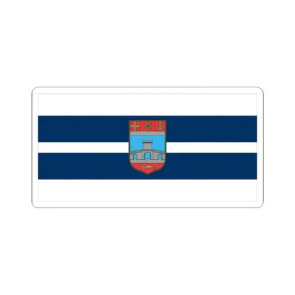 Flag of Osijek Baranja County Croatia - STICKER Vinyl Kiss-Cut Decal - The Sticker Space