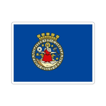 Flag of Oslo Oslo Norway STICKER Vinyl Die-Cut Decal 2 Inch - The Sticker Space