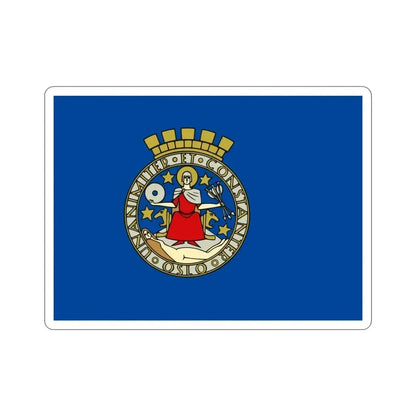 Flag of Oslo Oslo Norway STICKER Vinyl Die-Cut Decal 4 Inch - The Sticker Space