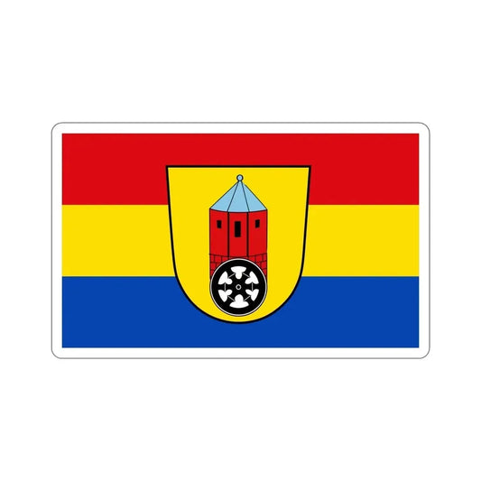 Flag of Osnabrück Germany STICKER Vinyl Die-Cut Decal 6 Inch - The Sticker Space