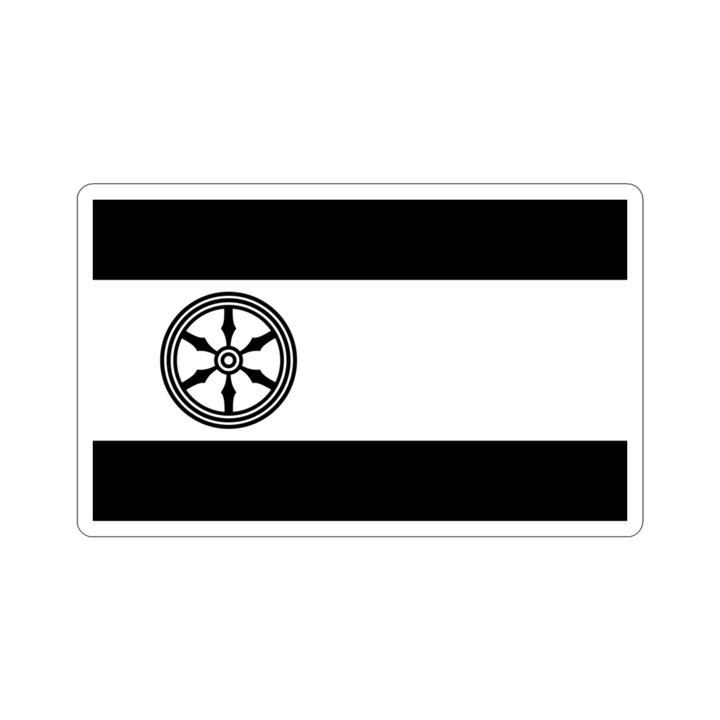 Flag of Osnabrück 2 Germany STICKER Vinyl Die-Cut Decal-3 Inch-The Sticker Space