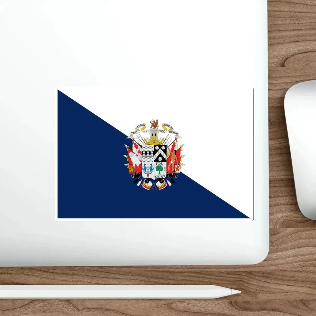 Flag of Osorno Chile STICKER Vinyl Die-Cut Decal - The Sticker Space