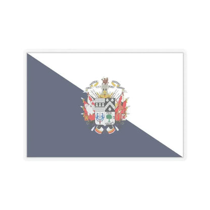 Flag of Osorno Chile - STICKER Vinyl Kiss-Cut Decal 3 Inch Transparent - The Sticker Space