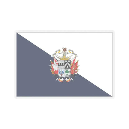 Flag of Osorno Chile - STICKER Vinyl Kiss-Cut Decal 4 Inch Transparent - The Sticker Space
