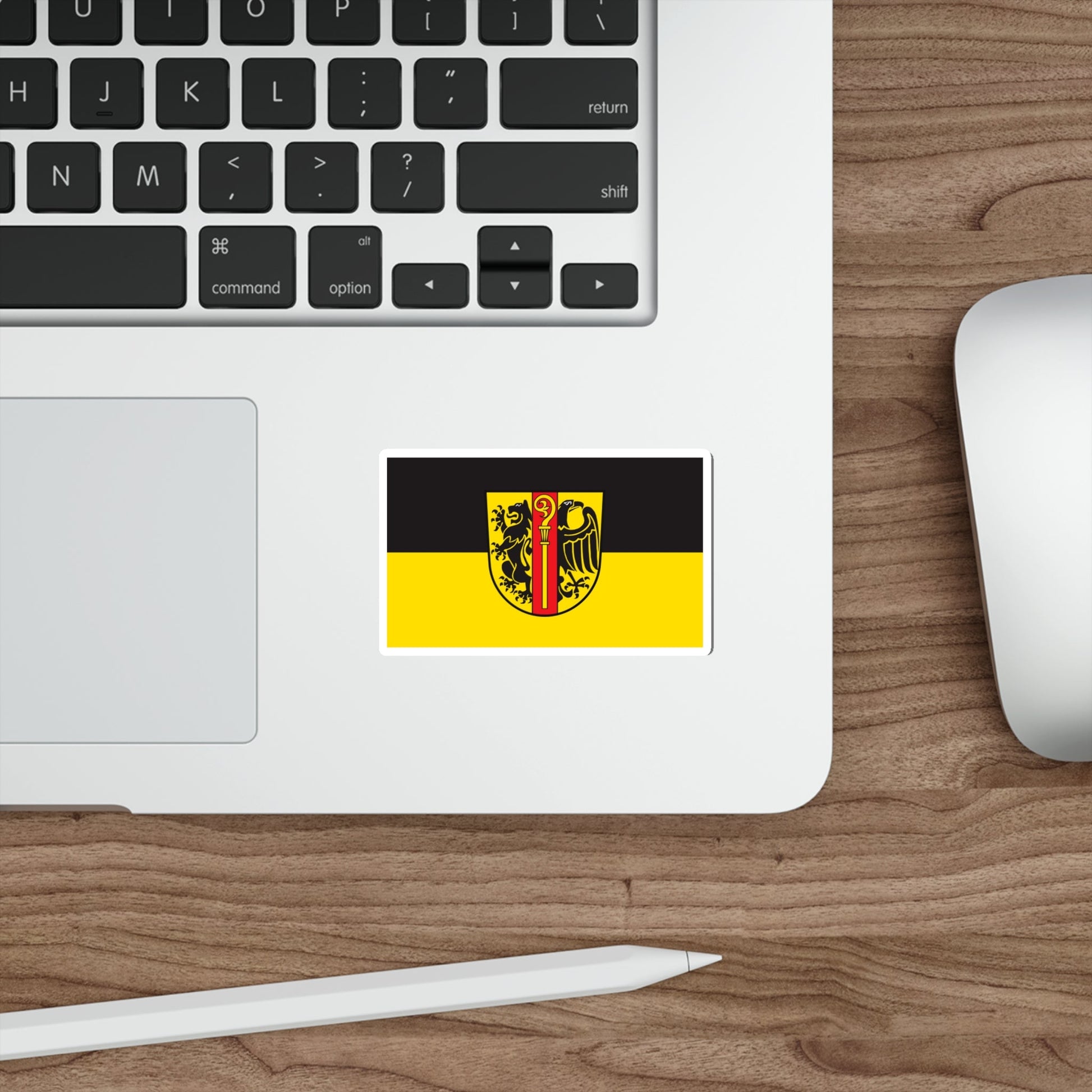 Flag of Ostalbkreis Germany STICKER Vinyl Die-Cut Decal-The Sticker Space