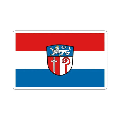 Flag of Ostallgäu Germany STICKER Vinyl Die-Cut Decal - The Sticker Space