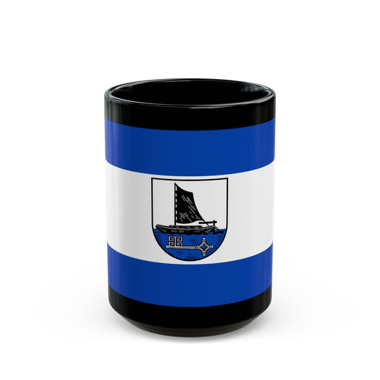 Flag of Osterholz Germany - Black Coffee Mug-15oz-The Sticker Space