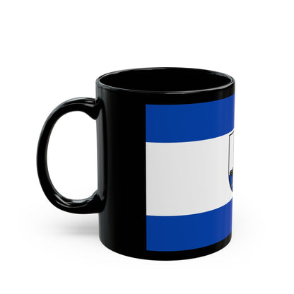 Flag of Osterholz Germany - Black Coffee Mug-The Sticker Space